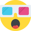emoji,feelings,smileys,emoticons,3d glasses ok 